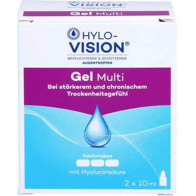 HYLO-VISION Gel multi Augentropfen 20 ml PZN 10091009