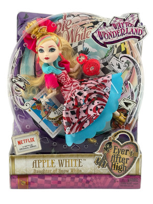 Mattel Ever After High Apple White Way too Wonderland Doll 2014 NIB NRFB RARE