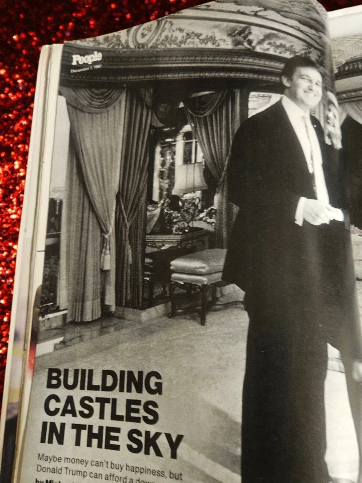 Donald Trump Too Darn Rich People Magazine Dec 7, 1987 12/7/87 US President RARE - Image 3 of 4