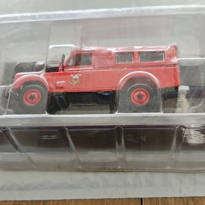 Eligor 1:43 Citroën Fire Brigade Diecast Vehicle Model Red Black