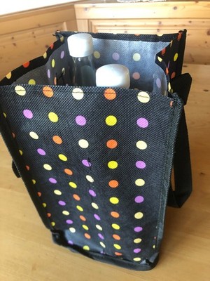 Flaschentasche Bottle-Bag Männerhandtasche für 6 Flaschen