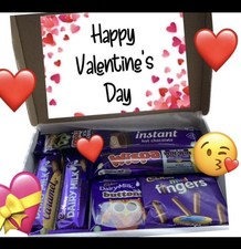 Valentines Gift. Letterbox Treats For Him/Her. Personalised Valentines Chocolate