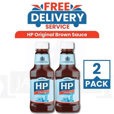 HP Brown Sauce Handy Pack - 285g PACK OF 2 - EXP - 05/2026
