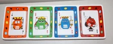 M&M’s World Las Vegas Multi Card Candy Dish with Four Compartments EUC