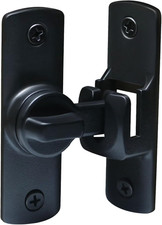 Upgraded Barn Door Lock 90/180 Flip Latch for Sliding Doors Gates Cabinets