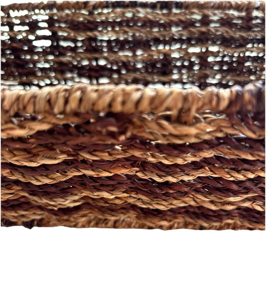 Wicker Bread Basket Holidays Office Crafts Sturdy and NEW with Tags!! No Liner - Image 3 of 4