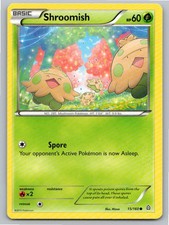 2015 POKEMON SHROOMISH PRIMAL CLASH 15/160 C NM A89754 FREE S&H