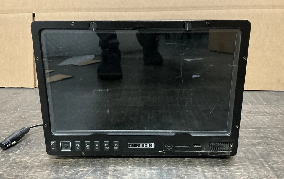 SmallHD 1303 HDR 13" LED Production Monitor w/ Battery Mount, Sun Hood & Case - Image 2 of 4