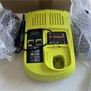 18V Lithium-Ion Battery RB18L50 with Charger, Green Power Tool Accessory
