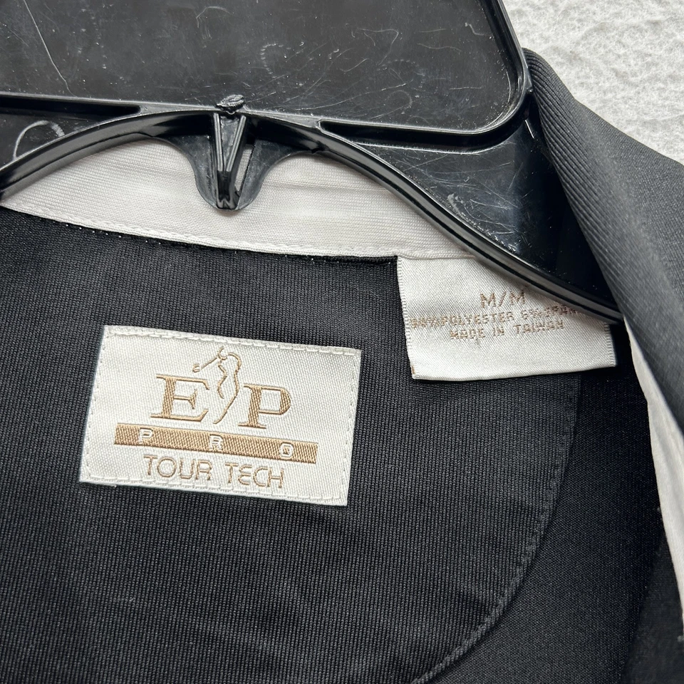 E/P Pro Women's Size Medium Black Long Sleeve Activewear Top Tour Tech - Image 3 of 4