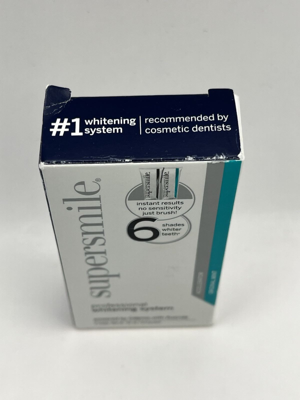 SUPERSMILE Professional Whitening System 2 TUBES Toothpaste Accelerator Mint NIB