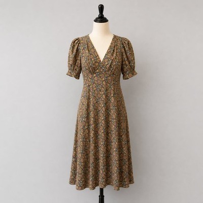 NWT Beautiful Boden  Satin Midi Tea Dress Size 2
