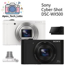 Sony Cyber-Shot DSC-WX500 Digital Camera 18.2 MP 30 Optical Zoom White/Black