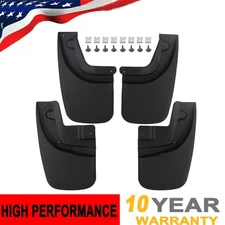4pcs Front Rear Mud Flaps Splash Guards Mudguards For 2005-2015 Toyota Tacoma