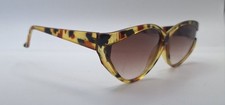Vintage Liz Claiborne Tortoise Oval Cat-Eye Sunglasses FRAMES ONLY