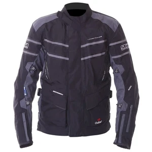 Lindstrands Luxor Textile Motorcycle Jacket Mens Black Grey