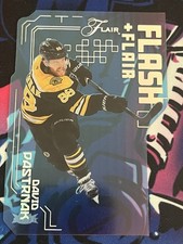2025-26 Upper Deck Flair DAVID PASTRNAK Flash Clear Cut #FLASH-3