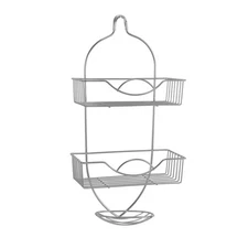 Bath Bliss Rainbow Design Shower Caddy in Chrome