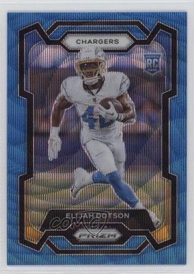2023 Panini Prizm Rookies Blue Wave 100/199 Elijah Dotson #352 Rookie RC fm0
