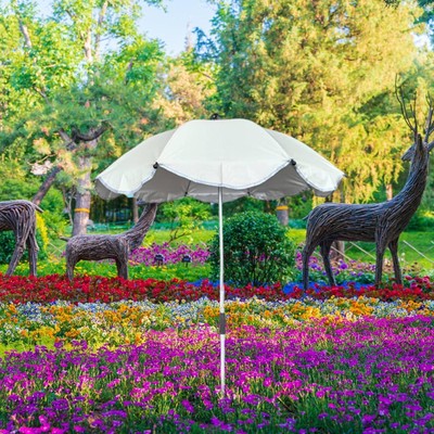 Pflanzenschirm Gartendeko Schirm Schirm für Pflanzgefäße Topf Garten Beete Hof