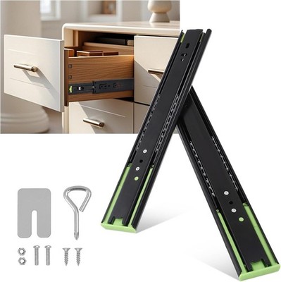 5 Paar voller Verlängerung Schublade Rutschen Schienen Soft Close Drawer Runner