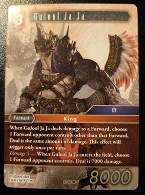 Gulool Ja Ja 27-007 Hero Journey Of Discovery Final Fantasy TCG