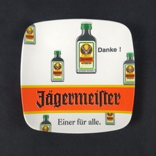 1 original Jägermeister Zahlteller 80er Jahre 18cmx18cm