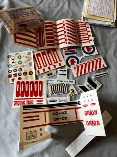 AMERICAN FLYER DECAL LOT - Pre and Post war See Pictures - Lot of Decals #1