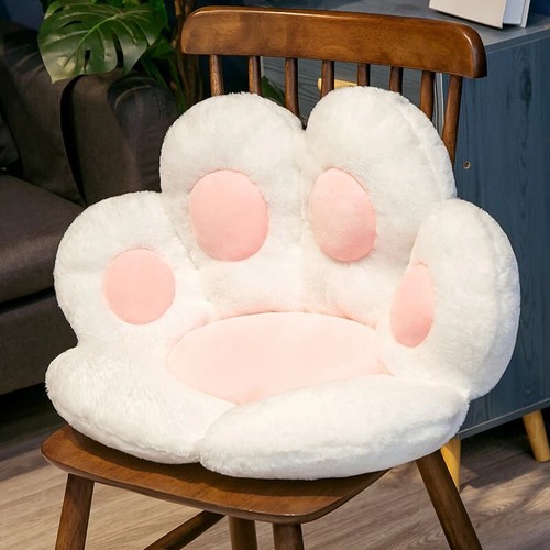 Soft Seat Cushion Cat Paw Bear Animal Stuffed Plush Furniture Sofa Accessories - Picture 18 of 18