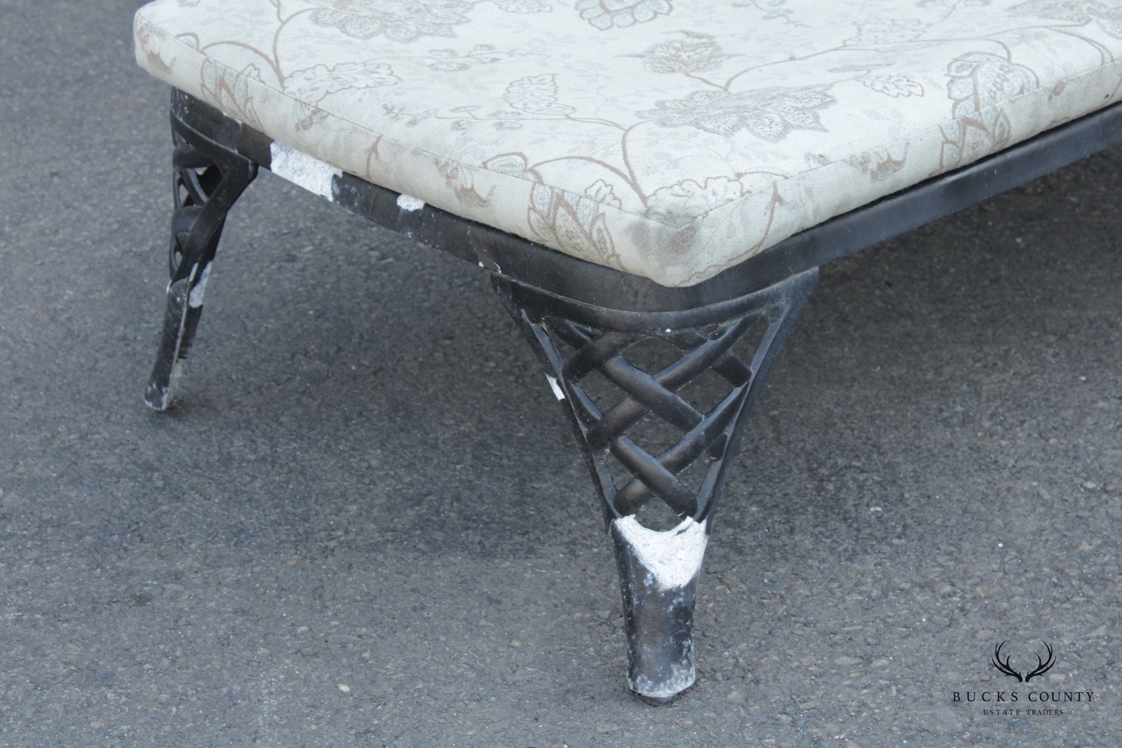 Cast Aluminum Outdoor Patio Pair of Chaise Lounges eBay