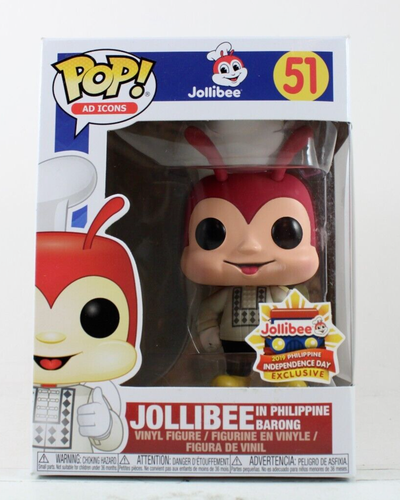 Funko ファンコ　Jollibee フィリピン バロン 51 Funko Pop! Ad Icons Jollibee in Philippine Barong #51 | eBay
