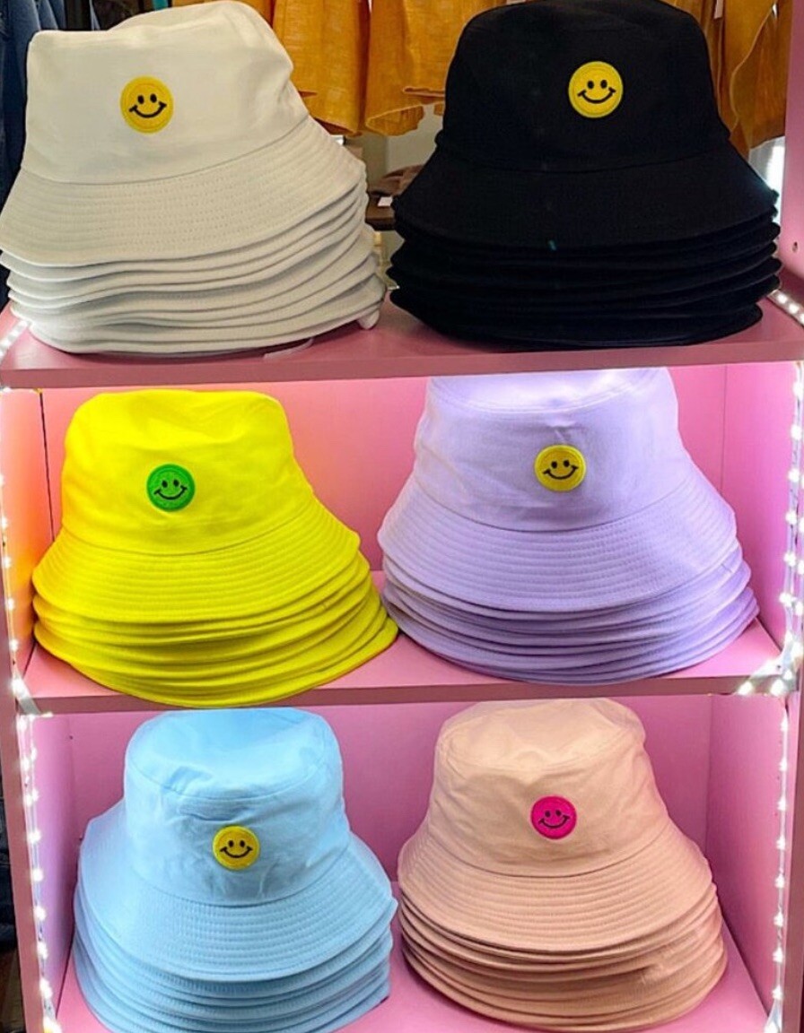 20 Assorted Bucket Hats - Bulk Mixed Styles & Colors-image