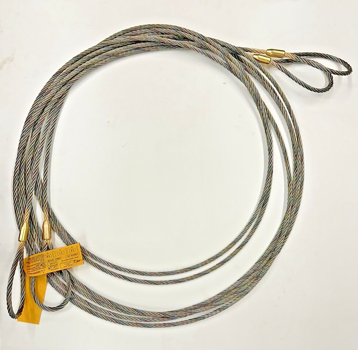 Choker Sling Wire Rope Steel Cable 5/16 x 18' IWRC Flemish