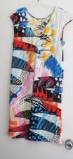 Jams World Womens Sherry Rayon Dress Cliche W309 Sz L - NWT