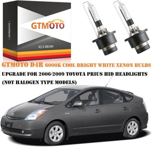 D4R HID Bulb Headlight Xenon 6000K #90981-20029 For Toyota Prius 2006-2009 - Picture 2 of 7