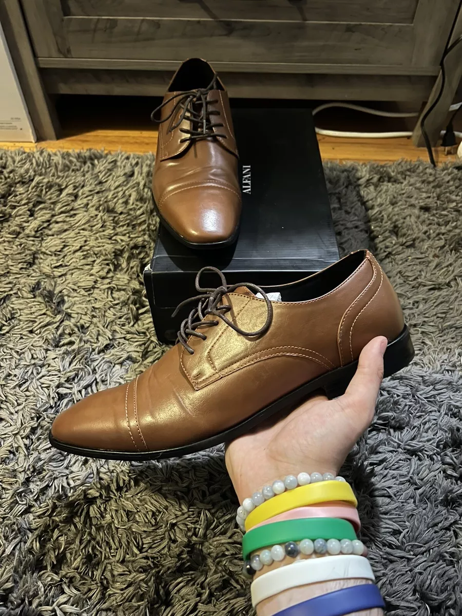 Alfani men's andrew plain toe best sale derbys