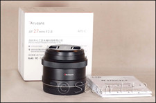 Sony E Mount 7Artisans 7 Artisans APS-C AF 27mm f/2.8 Lens - LNIB