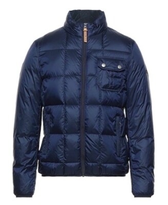 Holubar Rustler gesteppte Pufferjacke marineblau Größe Large UK 42 EU 52
