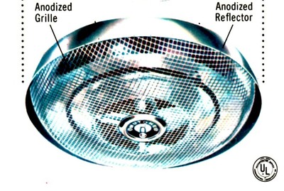NuTone Radiant Ceiling Bathroom Heater 9290 Silver Anodized Aluminum 1250w  for sale online | eBay