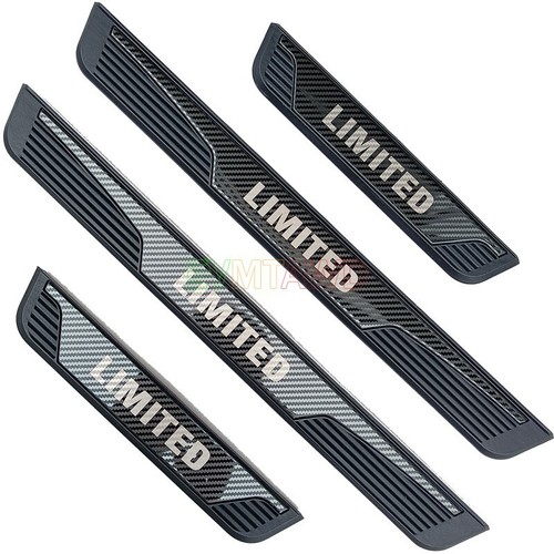ZORTAXKFV 4 Pcs Car Door Sill Protector for Nissan Navara