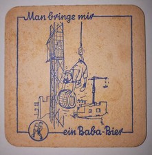 ALTER SOUS BOCK - BIERDECKEL - BABA BIER - #3