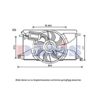 LüFter MotorküHlung FüR Ford Focus III Turnier C-Max II DXA/CB7 Dxa/Ceu Grand