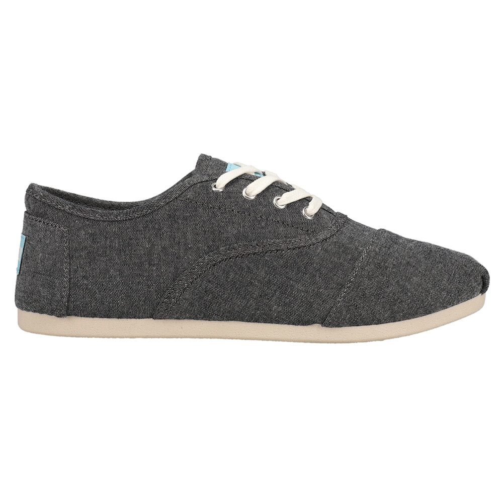 Черные женские повседневные туфли без шнуровки TOMS Cordoba 10019005T 6290₽