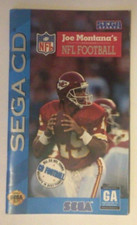 Sega CD Joe's Montana NFL Football Intruction Manual
