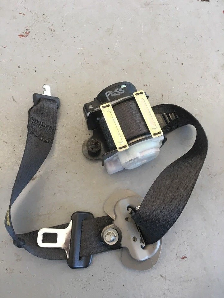 2005-2009 Cadillac STS retrator de cinto de segurança dianteiro direito fabricante de equipamento original 25770128 preto - Imagem 2 de 4