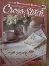 Copyright 1984 hardcover book BETTER HOMES  GARDENS Pleasure of CROSS STITCH