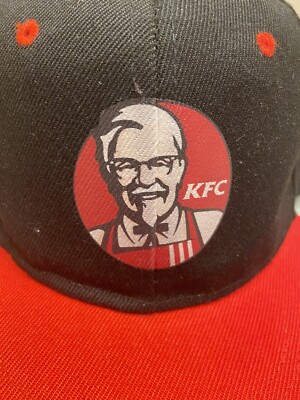 KFC Logo Cap Snap Back Hat Colonel Sanders Kentucky Fried Chicken