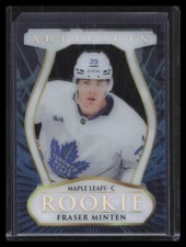 2024-25 Upper Deck Artifacts #228 Fraser Minten 2023-24 Update Clear Cut Rookies
