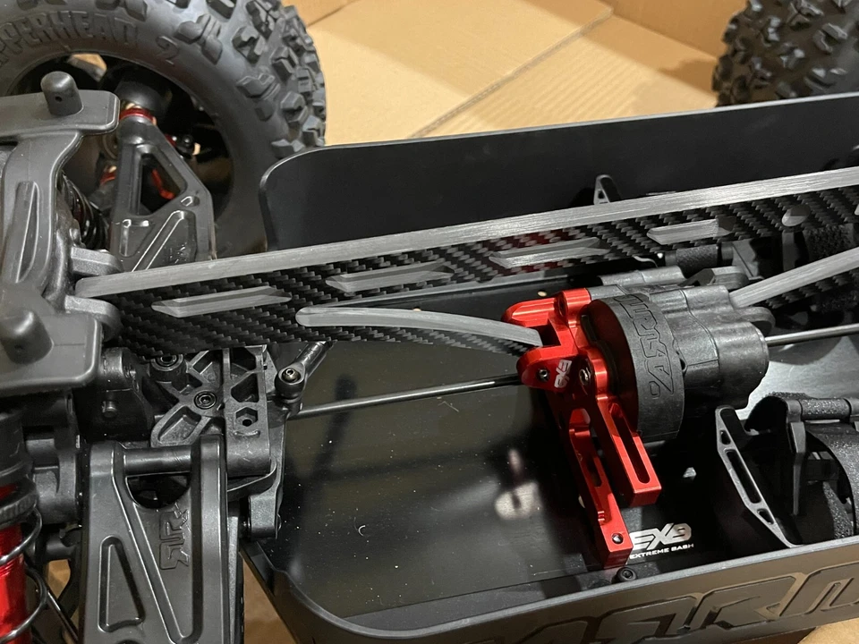 Carbon Fiber Center support Braces Bars for 1/5 Arrma Kraton 8s / EXB - Image 4 of 4