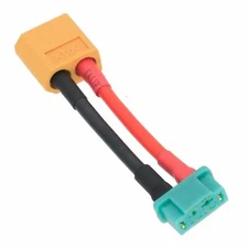 MPX Multiplex Female Jack to XT60 Male Plug cable 14AWG 5CM wire For RC Airsoft